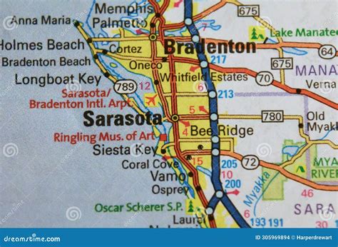 Sarasota Florida Map United States