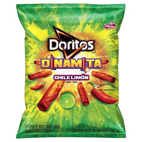Save On Doritos Dinamita Chile Limon Rolled Tortilla Chips Order Online