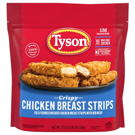 Save On Tyson Natural Breaded Chicken Strips Frozen Order Online