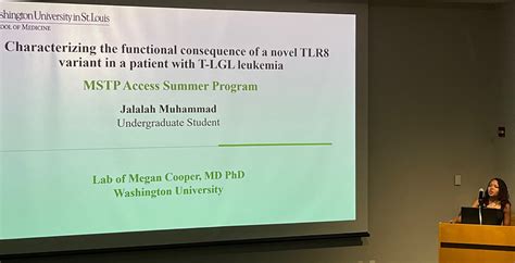 Scholar Experience Mstp Access Washington University In St Louis