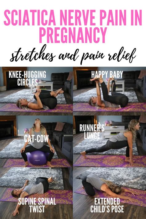 Sciatica Nerve Pain In Pregnancy Sciatica Stretches And More Birthing