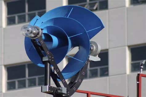 Screwy Looking Wind Turbine Makes Little Noise And A Big Claim