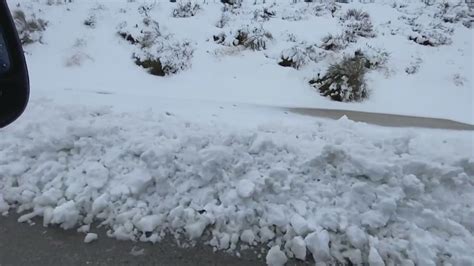 Severe Winter Storm Shuts Down Grapevine Roads In Southern California