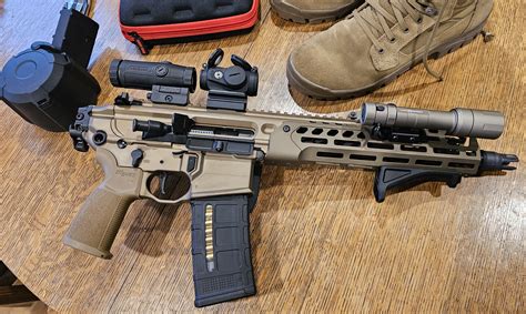 Shit Hit The Fan Truck Backpack Gun Sbr Amp 39 D Sig Mcx Spear Lt 11 5 Amp Quot In 556