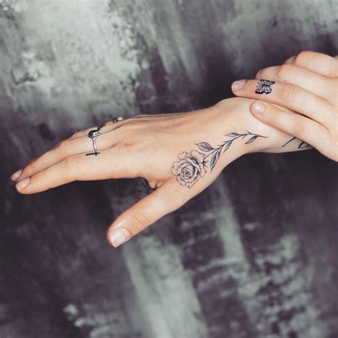 Side Hand Tattoos