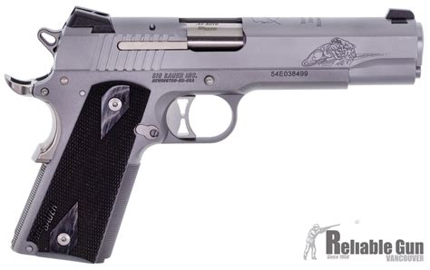 Sig Sauer 1911 Nleomf Commemorative Stainless Single Action Semi Auto Sig Sauer 1911 Nleomf Commemorative Stainless Single Action Semi Auto