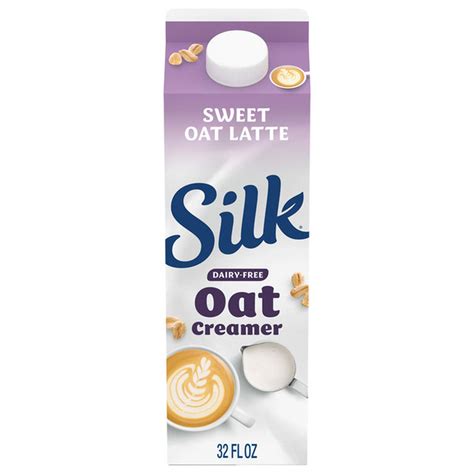 Silk Oat Creamer Oatmeal Cookie Smooth Lusciously Creamy Dairy Free And Gluten Free Creamer From The No 1 Brand Of Plant Based Creamers 192 Coffee Creamer Singles 1 Ct Delivery Or Pickup Near Me Instacart