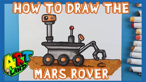 Simple Drawing Mars Rover Curiosity