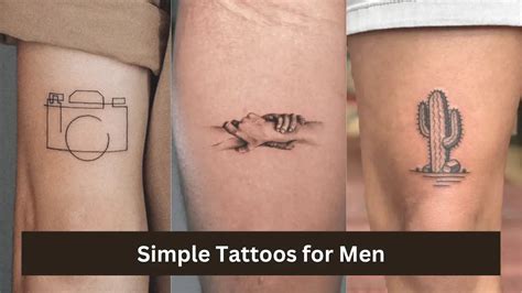 Simple Guy Tattoos Designs