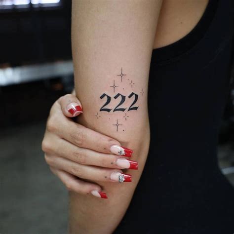 Simple Numerolody 22 Tattoo Ideas