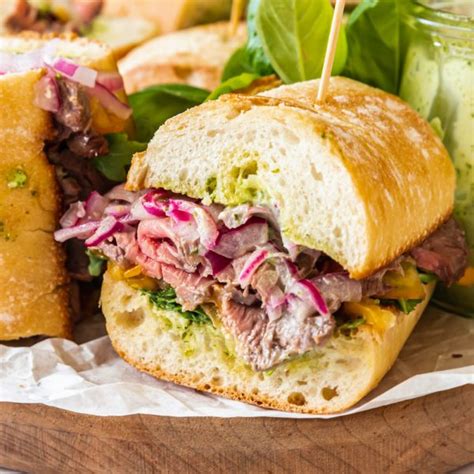 Sirloin Steak Sandwich Lena Amp 39 S Kitchen