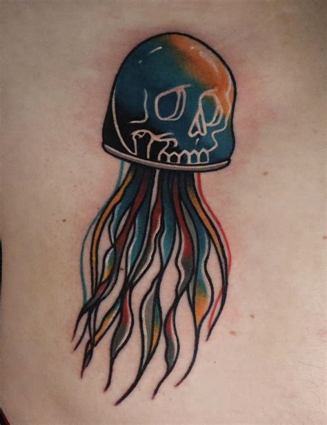 Skellyfish By Kucci Guest At Black Serum Tattoo San Francisco Ca