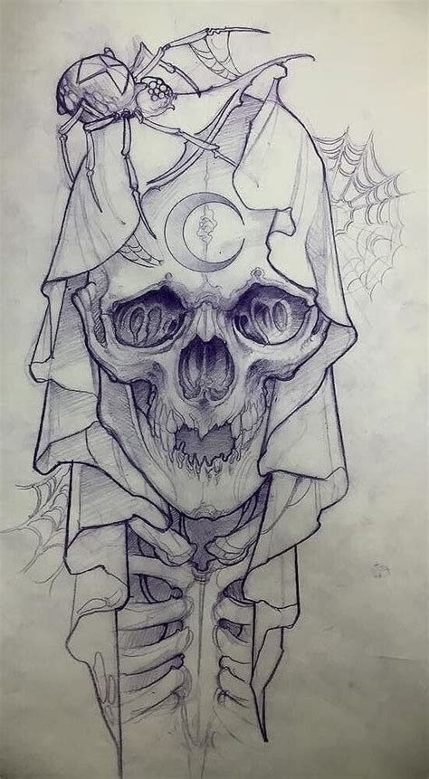 Skull Tattoo Drawings In Pencil For Men Skull Tattoo Drawings In Pencil For Men