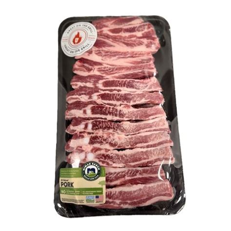 Sliced Pork Spare Ribs 1 Lb Brooklyn Fare