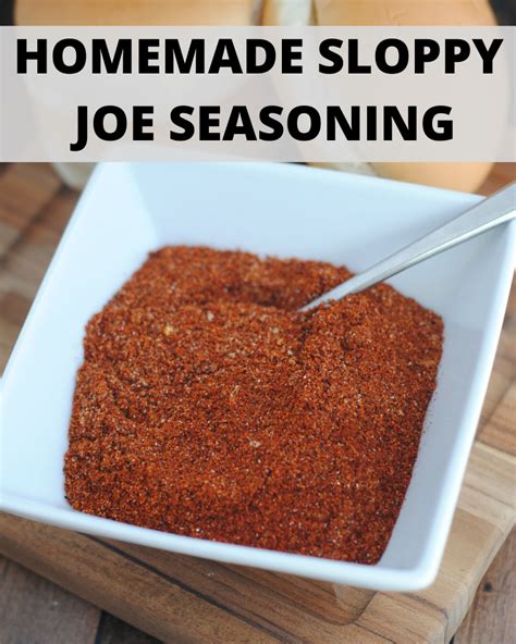 Sloppy Joe Seasoning