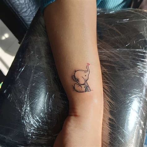 Small Elephant Tattoo