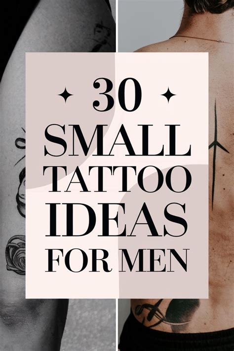 Small Tattoo Ideas For Men