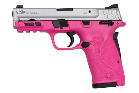 Smith Wesson Mp 380 Shield Ez Pinksatin 380 Acp Pistol 13282 8 Rounds 3 675 Barrel Polymer Grips Stainless Silver 3 Dot Sights Smith Wesson Mp 380 Shield Ez Pinksatin 380 Acp Pistol 13282 8 Rounds 3 675 Barrel Polymer Grips Stainless Silver 3 Dot Sights
