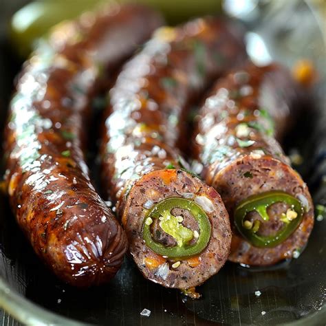 Smoked Jalapeno Cheddar Sausage