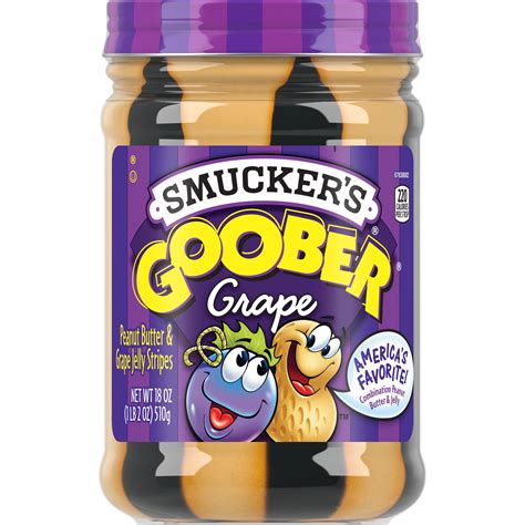 Smucker Amp 39 S Goober Grape Peanut Butter Amp Jelly Stripes