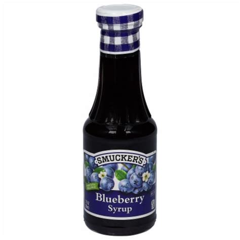 Smuckers Blueberry Syrup 12 Fl Oz Jay C Food Stores