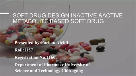 Soft Drug Design Pptx