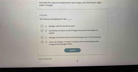 Solved What Is The Natural Unemployment Rate The Natural Chegg Com