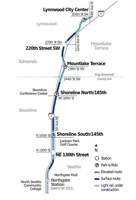 Sound Transit Proposes Station Names For Lynnwood Link Seattle Transit Blog