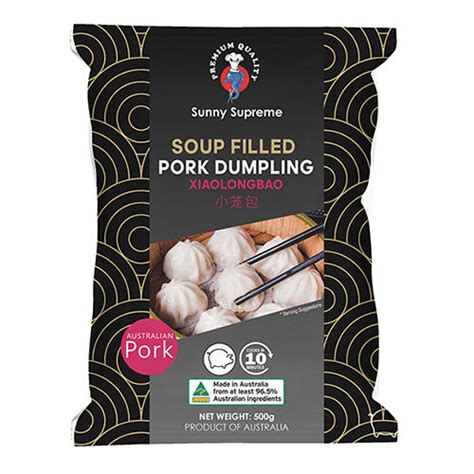 Soup Filled Pork Dumplings Sunny Seafood