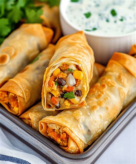 Southwestern Egg Rolls Recipe Savory Kitchen Stories