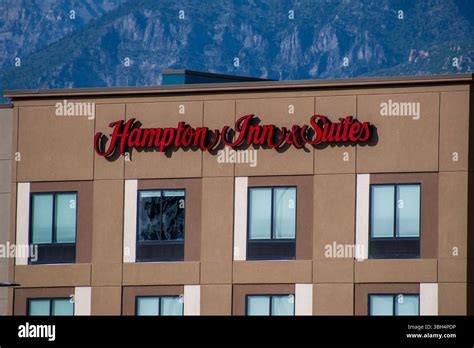 Spanish Fork Utah Usa June 8 2025 Exterior View Of A Hampton Inn