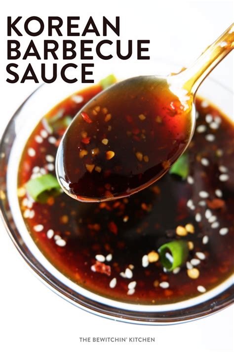 Spicy Sweet Korean Bbq Sauce