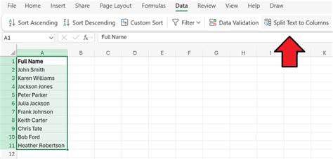 Split First Amp Last Names In Excel Text To Columns Formulas Amp Tips