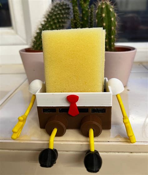 Spongebob Sponge Holder Xeon Crafts