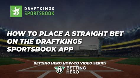 Sportsbook How To Place A Bet