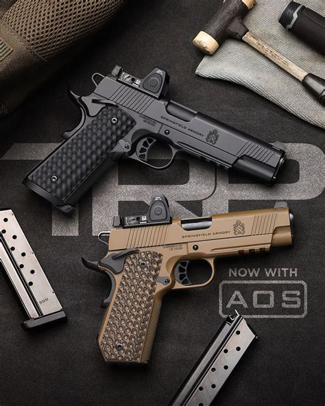 Springfield Debuts New 1911 Trp Aos Optic Ready Now In 9Mm Thefirearmblog Com Springfield Debuts New 1911 Trp Aos Optic Ready Now In 9Mm Thefirearmblog Com
