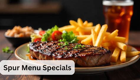 Spur Menu Specials Best Deals And Offers Today