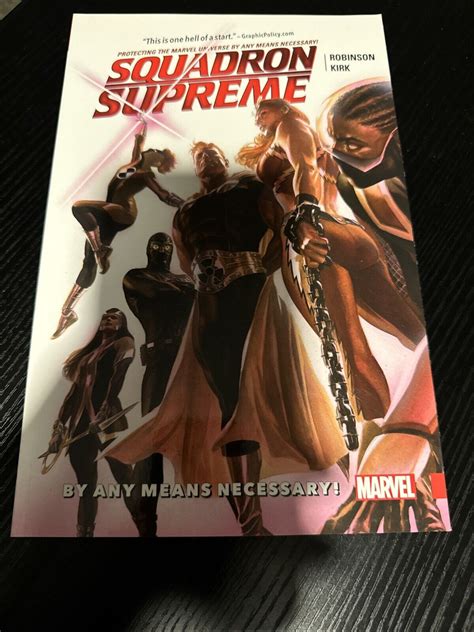 Squadron Supreme Vol 1 By Any Means Necessary Paperback Marvel Ebay