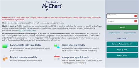 Ssm Health Mychart