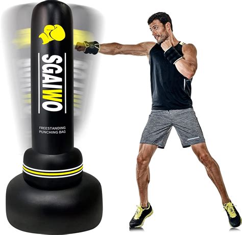 Standing Punching Bag Icon Vector Stand Heavy Punching Bag