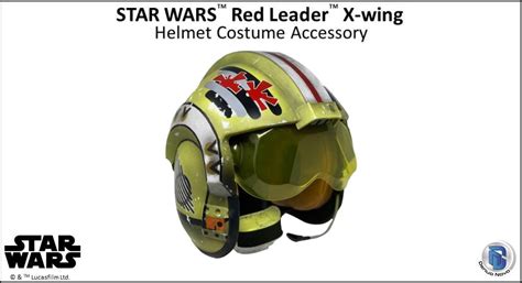 Star Wars Red Leader X Wing Helmet