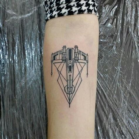 Star Wars Tattoo Forearm Xwing