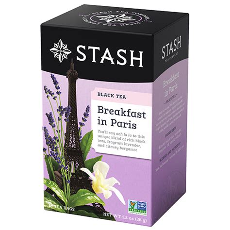Stash Tea Breakfast In Paris Tea 18 Tea Bags