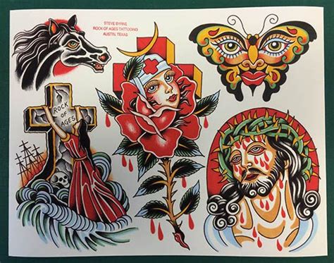 Steve Byrne Rock Of Ages Tattoo Austin Tx