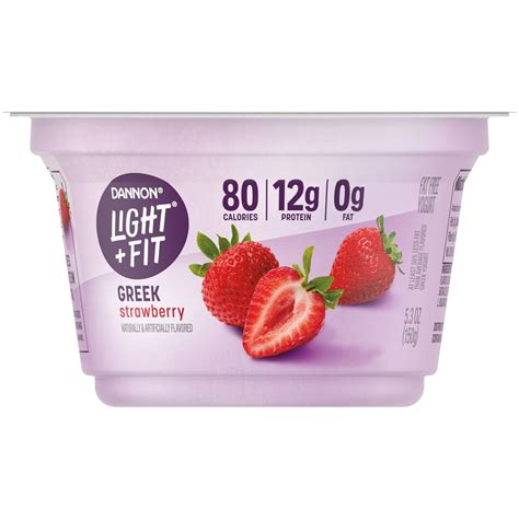 Strawberry Nonfat Yogurt Light Fit