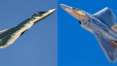 Su 57 Vs F 22 5 Design Differences Between Two Top Stealth Fighter Jets