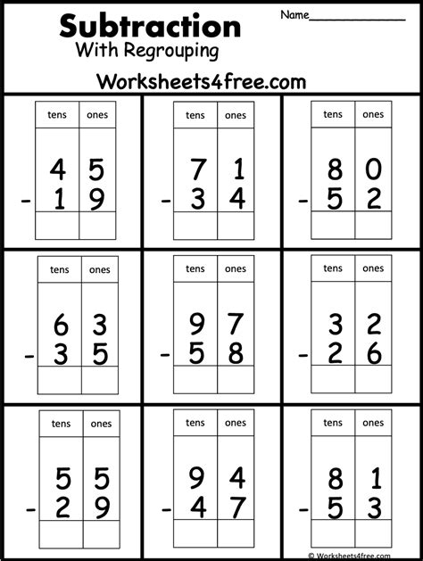 Mastering Subtraction with Regrouping Techniques