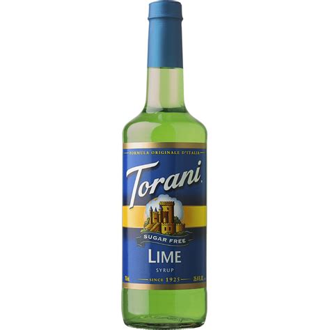Sugar Free Lime Syrup Torani Sugar Free Lime Syrup Torani