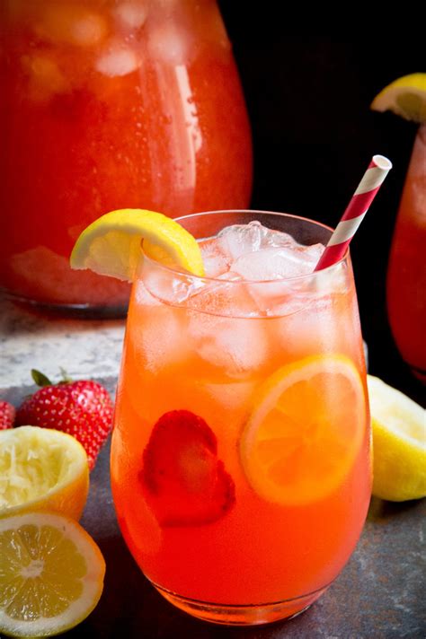 Sugar Free Strawberry Lemonade