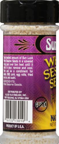 Sun Luck White Sesame Seeds 3 35 Oz Pick N Save
